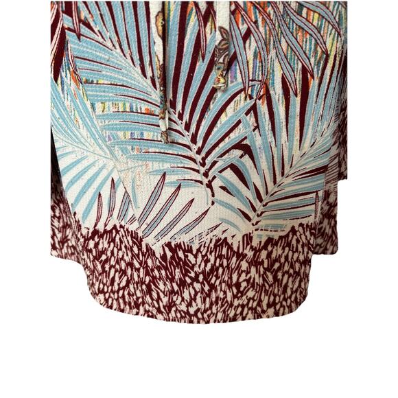 Anthropologie BOHO Peasant Coverup XL Tunic Lightweight Beach Resort Blouse Top - Picture 7 of 12